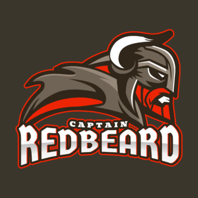 Logo Template Featuring an Adventure Character