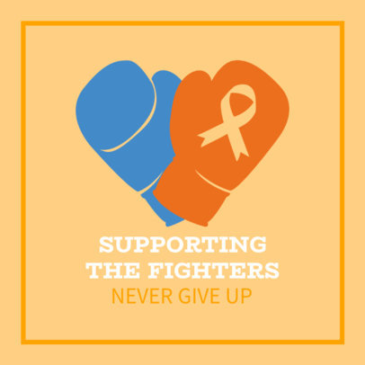 Cancer Awareness Facebook Post Template