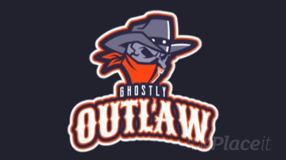 Animated Logo Template with a Ghostly Skull Graphic 29u-2887