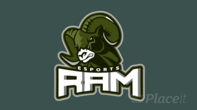 Animated Sports Logo Creator with an Aggressive Animal Graphic