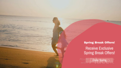 Simple Youtube Ad Video Maker for Spring Break Offers
