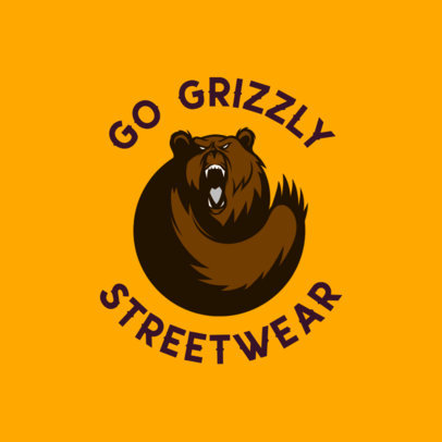 Streetwear Logo Maker Featuring Animal Graphics 