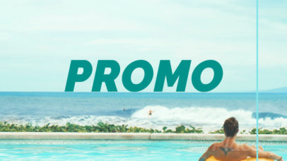 Intro Maker for a Spring Break Promo Ad