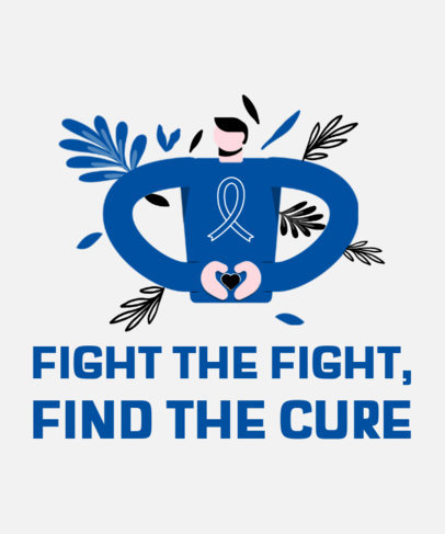 Cancer Awareness Day T-Shirt Design Template