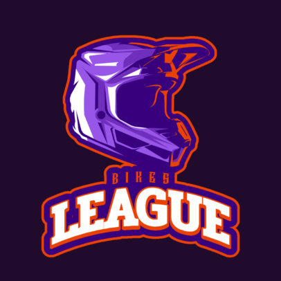 Gaming Logo Maker with a Cool Helmet Graphic