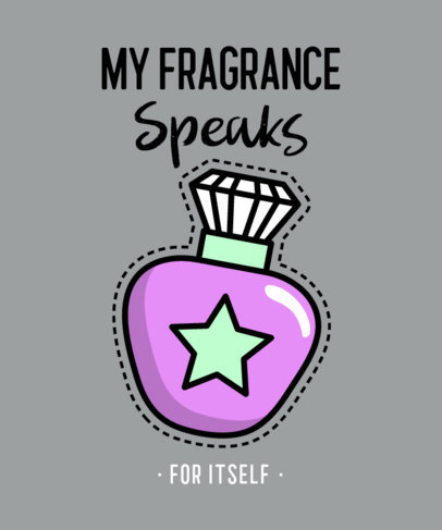 Girly T-Shirt Design Generator Featuring VSCO-Style Stickers