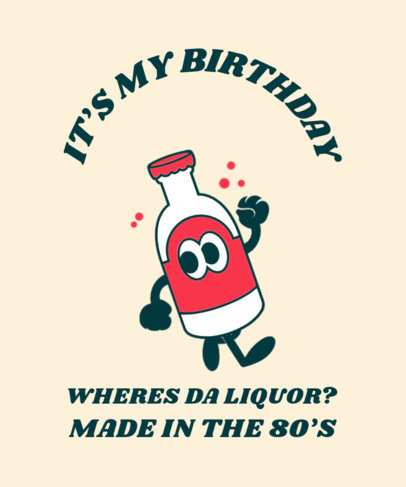 T-Shirt Design Generator Featuring Retro Cartoon Characters