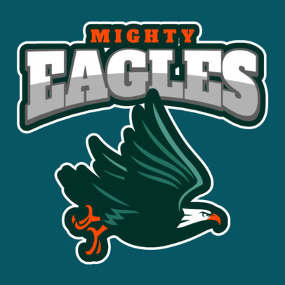 Online Logo Creator with an Eagle Clipart