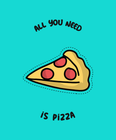 Simple T-Shirt Design Maker Featuring VSCO Inspired Stickers