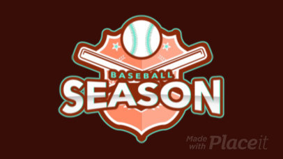 Animated Baseball Logo Template for Sport Teams 172oo-2931