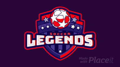 Animated Sports Logo Generator for a Soccer Team 1748y-2931