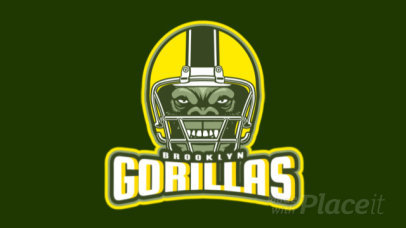 Cool Animated Logo Maker with a Helmet Graphic for a Football Team 1748x-2932