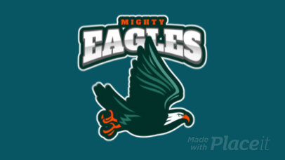 Animated Logo Creator with an Eagle Clipart