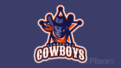 Animated Gaming Logo Creator with a Sheriff Illustration