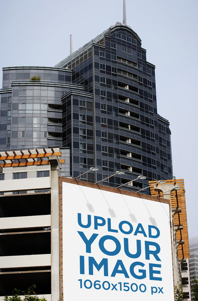  Mockup Featuring a Billboard Placed near a Modern Building 