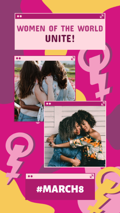 Instagram Story Maker for International Women's Day