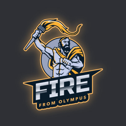 Logo Creator Featuring a Greek God