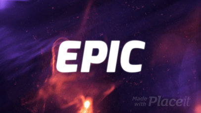 Epic Slideshow Video Maker Featuring Fire and Sparks Animations 1920