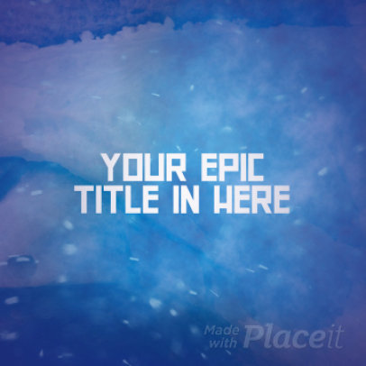 Instagram Video Maker with a Frozen Theme