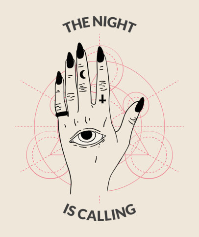 Tote Bag Design Generator Featuring Occultism Graphics