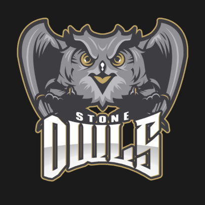 Logo Maker Featuring a Wise Owl Graphic