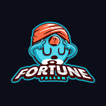 Cool Logo Maker with a Magic 8 Ball for a Gaming Team 383ss-2964