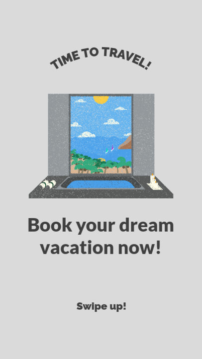 Instagram Story Design Template for Travel Agencies