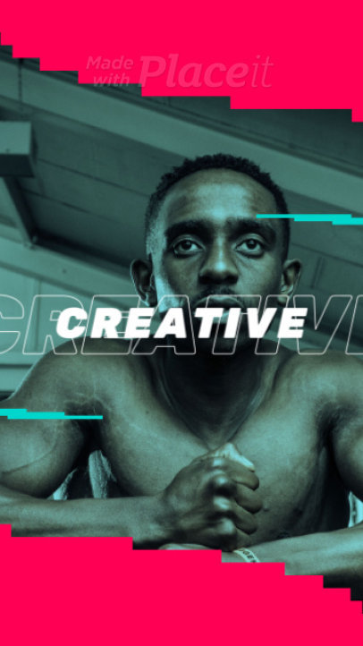 Instagram Story Video Maker Featuring Animated Patterns and Geometric Transitions 1682