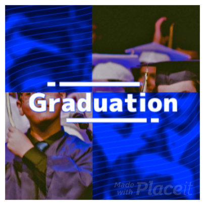 Instagram Video Maker for Graduation Offers With Animated Transitions