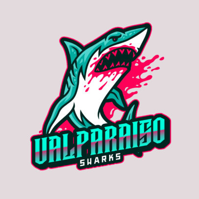 Logo Generator with a Wild Shark Graphic