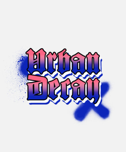  T-Shirt Design Maker for Graffiti Enthusiasts 286b-el1