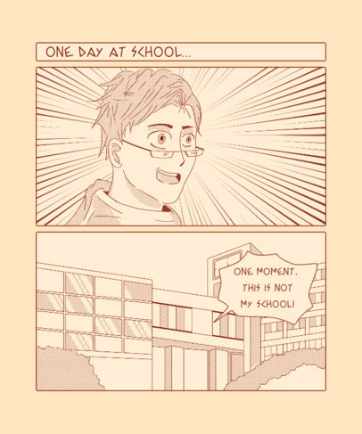 Cool T-Shirt Design Creator with Manga-Styled Illustrations