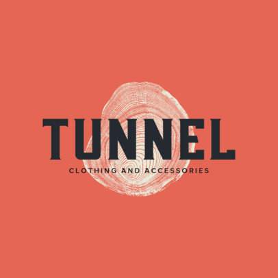 Logo Creator for Clothing Brands Featuring an Icon of a Texture