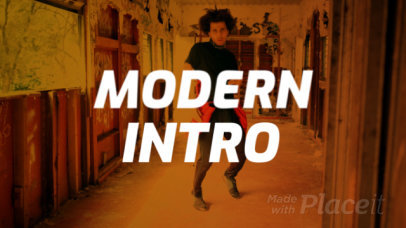 Bold Intro Maker Featuring Modern Animations