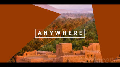 Intro Maker with a Travel-Theme and Earthy Colors 1169d-379