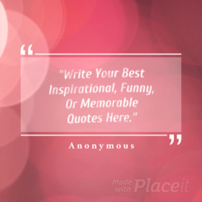 Elegant Instagram Video Maker for a Memorable Quote 933