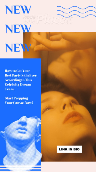 Instagram Story Video Maker with Animated Text and Graphics