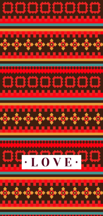 Modern Phone Case Design Maker Featuring a Cool Textile-Inspired Pattern 