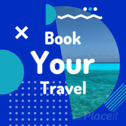 Instagram Video Maker with a Summer Travel Theme