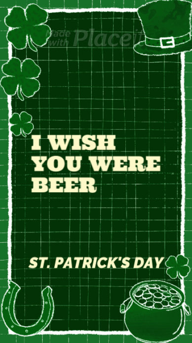 Instagram Story Video Maker To Celebrate St. Patrick's Day