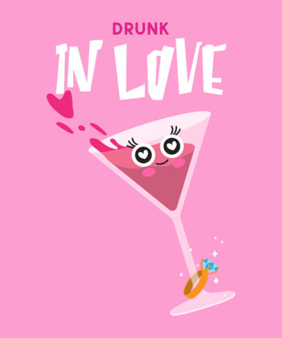 T-Shirt Design Maker To Celebrate a Bride to Be 