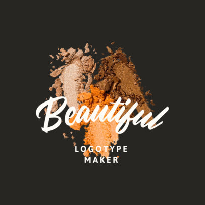 Elegant Logo Maker for a Makeup Brand