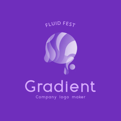Abstract Logo Generator Featuring Fluid Illustrations