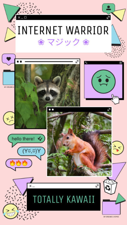 Instagram Story Maker Featuring Emojis and Pictures