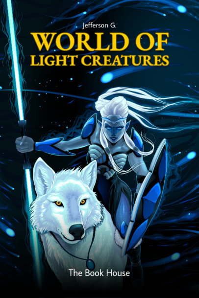 Book Cover Template for a Fantasy Novel