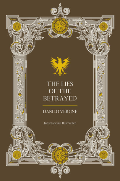 Fantasy Novel Book Cover Generator with Stylish Column Frames