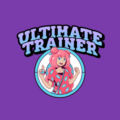 Pokémon-Inspired Gaming Logo Generator With a Female Character 