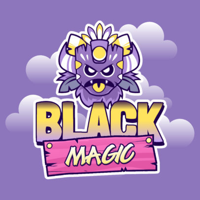 Mobile Gaming Logo Creator with a Zombie Illustration