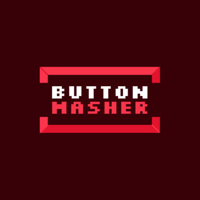 Fun Gaming Logo Creator with an 8-Bit Typography 