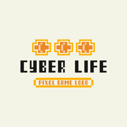 Online Logo Maker for Retro Video Games With 8-Bit Graphics 